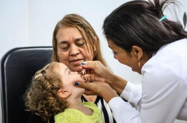Campanha Nacional contra polio e atualizaÃ§Ã£o vacinal inicia nesta segunda