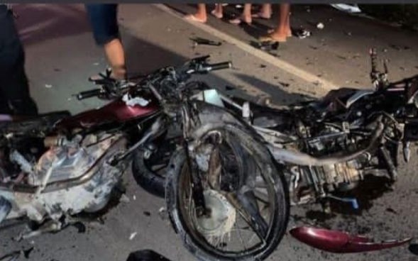 Dois homens morrem e mulher fica ferida apÃ³s colisÃ£o entre motos em SÃ£o Luiz do Quitunde-AL