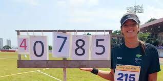 Wanna Brito bate recorde mundial de arremesso de peso paralímpico