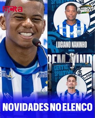 CSA anuncia dois reforços para a sequência da Série C