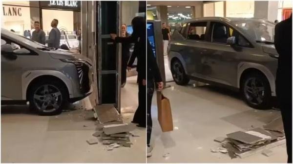 VÍDEO: criança bate carro elétrico de R$ 175 mil que estava exposto dentro de shopping em SP