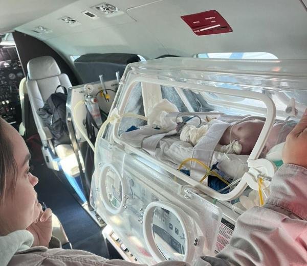 Sesau e DEA transferem mais 2 bebês cardiopatas para realizar cirurgias em SP