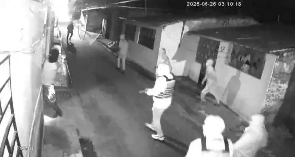 [Vídeo] Terror na Chã do Pilar: homem é morto por grupo com mais de 15 criminosos encapuzados 
