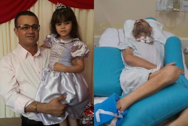 Família de santanense com síndrome de Guillan-Barré faz vaquinha para pagar tratamento